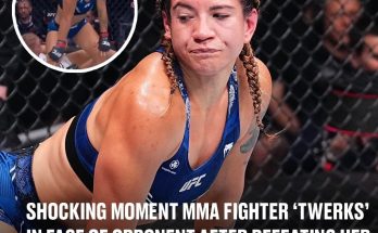 Shocking moment MMA fighter ‘twerks’ in face of opponent after defeating her