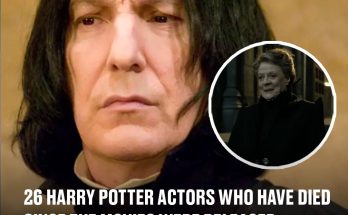 26 Harry Potter actors who have died since the movies were released