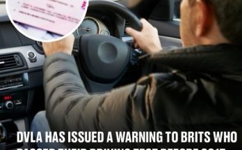 DVLA has issued a warning to Brits who passed their driving test before 2015