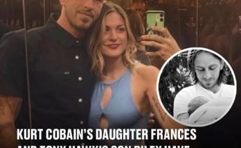 Kurt Cobain’s daughter Frances and Tony Hawk’s son Riley have first child together