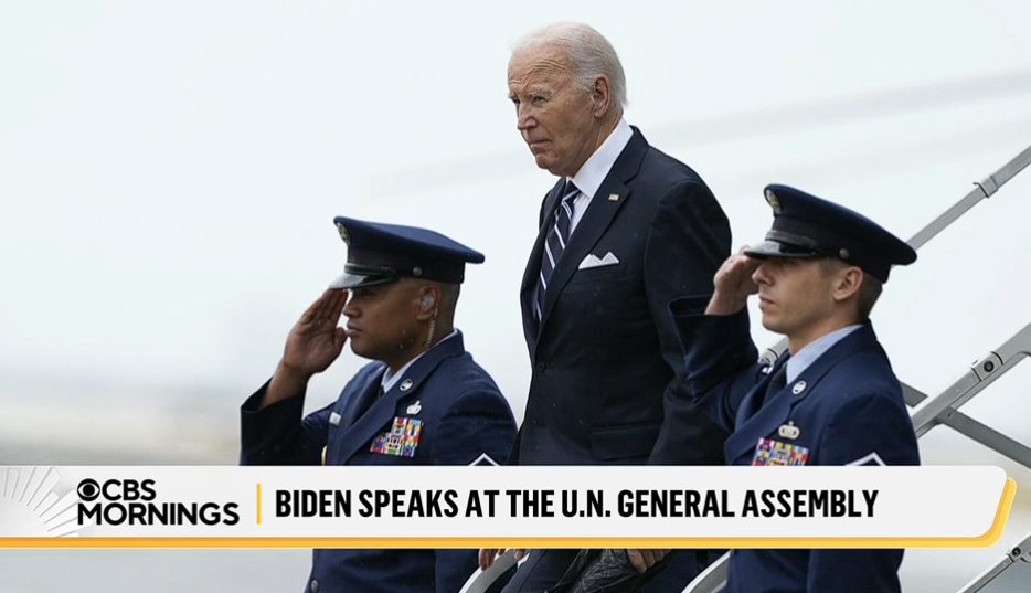 Biden notes "remarkable sweep of history" in his final United Nations address as president