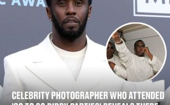 Celebrity photographer who attended '20 to 30 Diddy parties' reveals there was a 'warning for children'